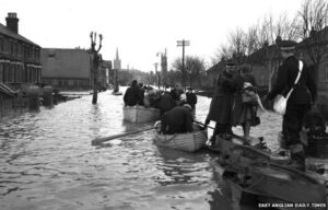 The Harwich Masonic Hall 1953 Great Flood